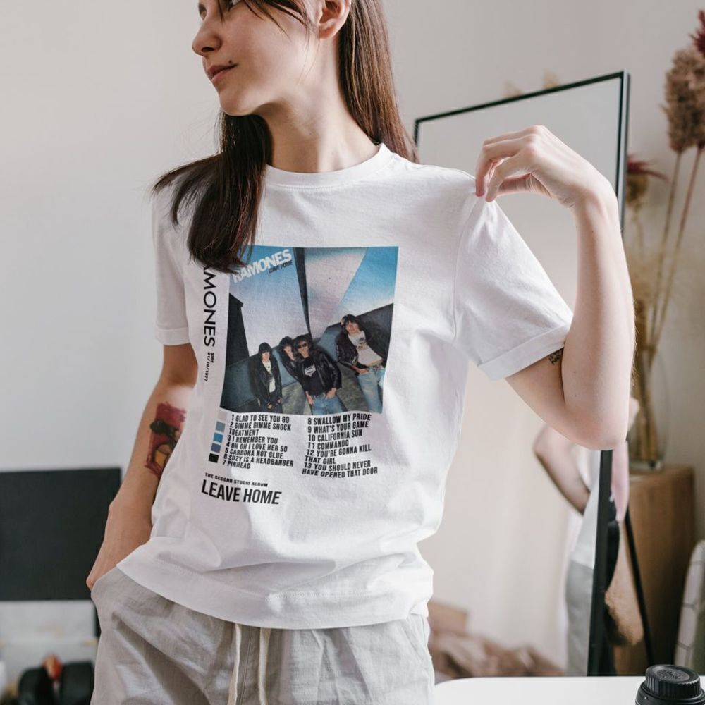 Ramones Leave Home Punk Rock Classic Unisex T-Shirt
